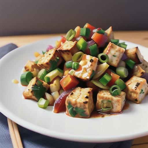 Crispy General Tso's Tofu