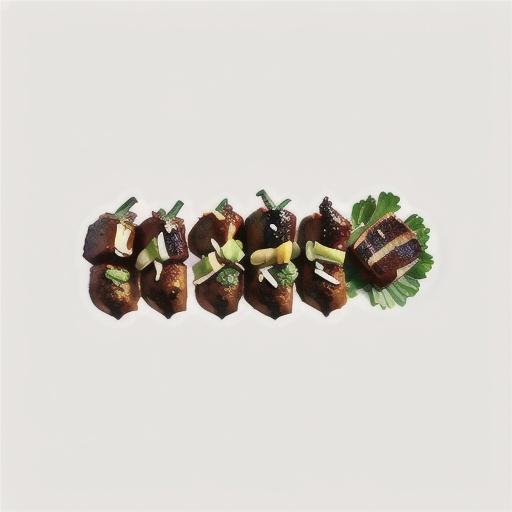 Barbecued cranberry lamb cutlets