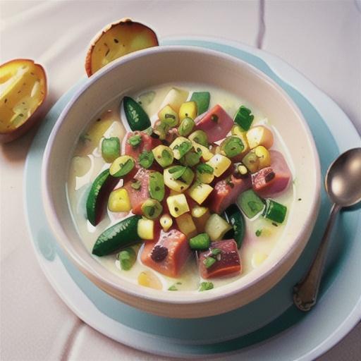 Delicious Ham and Potato Soup