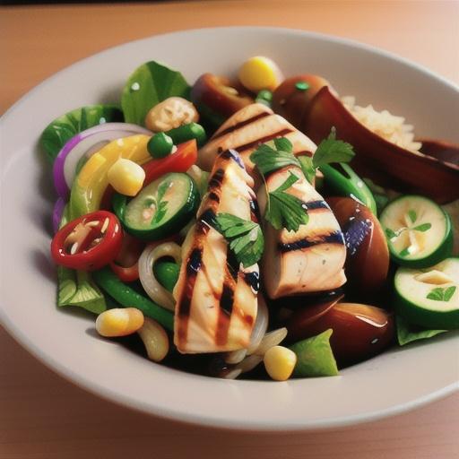 Spicy Rice Noodle Salad