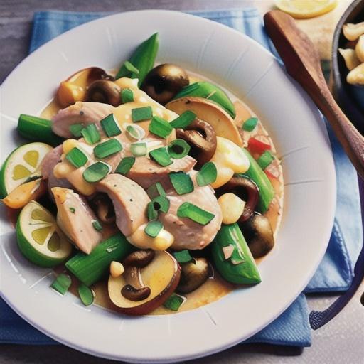 Easy Skillet Chicken à la King