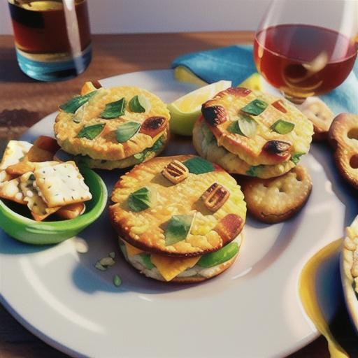 Salmon Patties with Cornmeal and Crackers