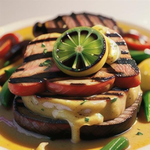 Lemon-Marinated London Broil