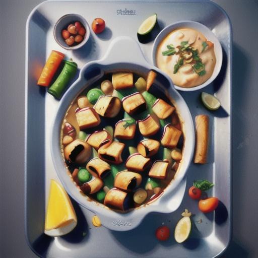 Creamy oven-baked chicken stroganoff