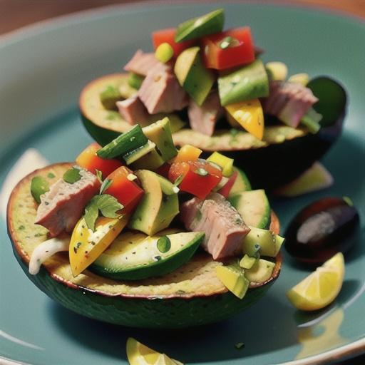 Avocado and Tuna Tapas