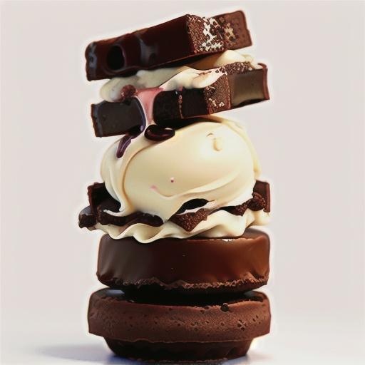 Ice-cream sandwich brownie