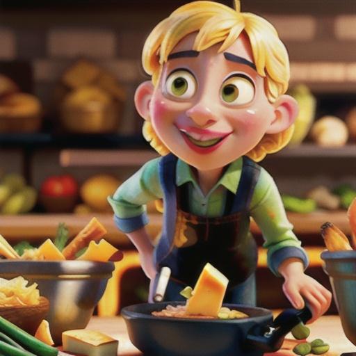 Cheese Fondue With Roasted Vegetable Dippers