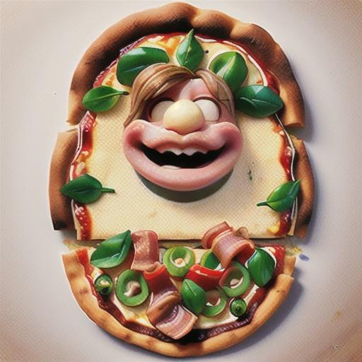 Pancetta and roasted tomato pizza