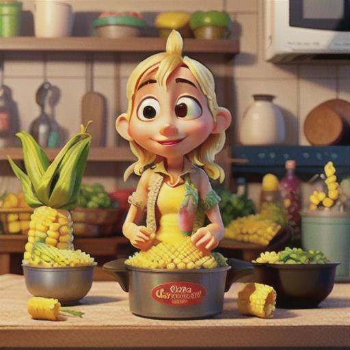 Corn on the Cob in the Microwave