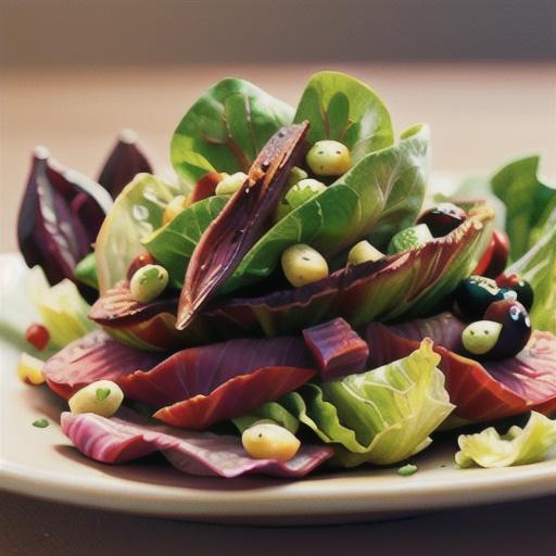 Roasted Lettuce, Radicchio, and Endive