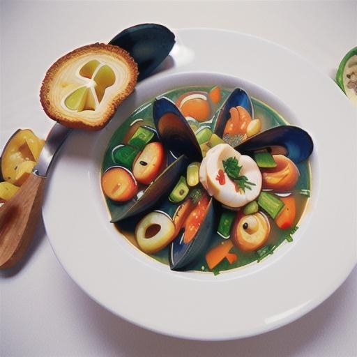 Provencal seafood soup