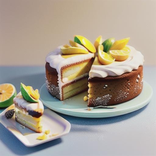 Flourless lemon buttermilk cake recipe