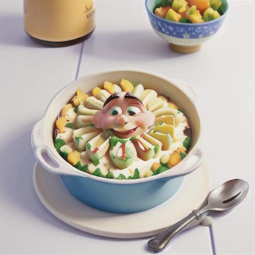 Cauliflower cheese gratin