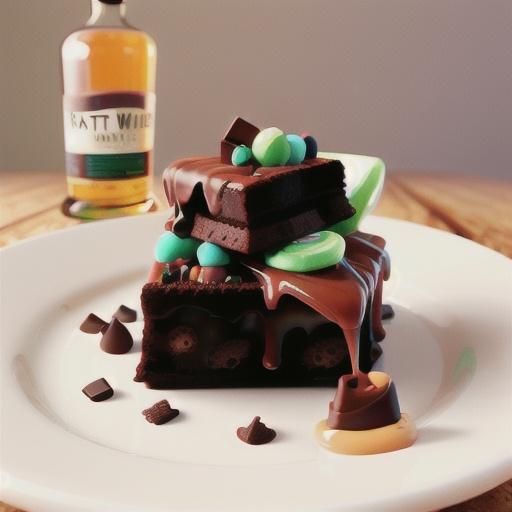 Irish Whiskey Brownies