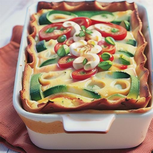 Vegetarian lasagne
