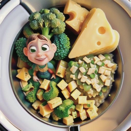 Instant Pot Cheesy Broccoli Rice