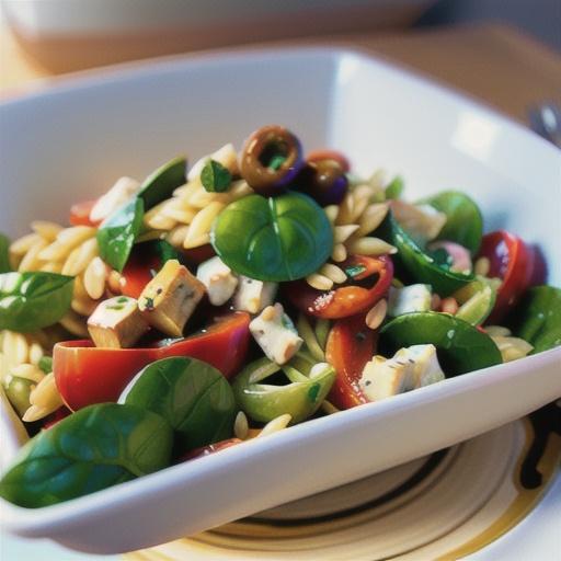 Refreshing Summer Orzo Salad