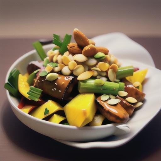 Ginger Chicken with Almonds