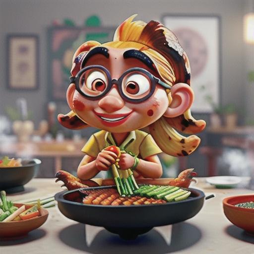 Spicy Asian Barbecued Chicken Wings