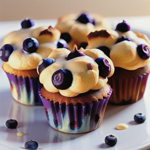 Blueberry Cream Muffins