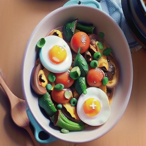 Instant Pot Paleo and Keto Egg Shakshuka with Kale