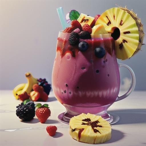 Very Berry Tea Smoothie