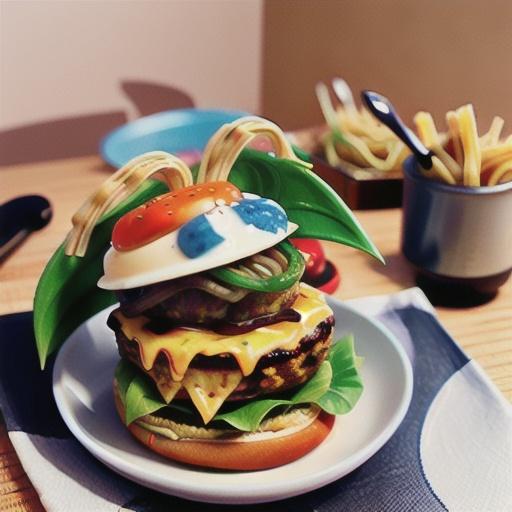 One Skillet Cheesy Hamburger and Egg Noodle