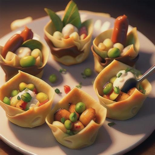 Wonton Wrapper Appetizers