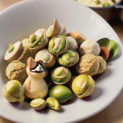 Pistachio White Cheddar Cheese Balls