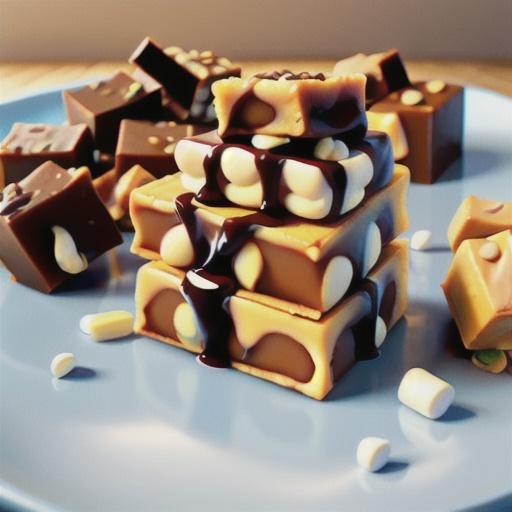 Nan's Peanut Butter Fudge with Marshmallows