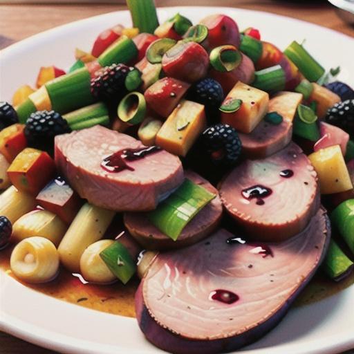 Slow Cooker Blackberry Pork Tenderloin