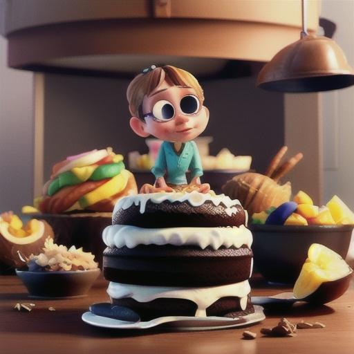 German Chocolate Surprise Cake