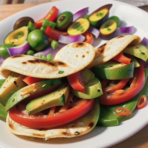 Smoky Avocado Fajitas (Meatless)