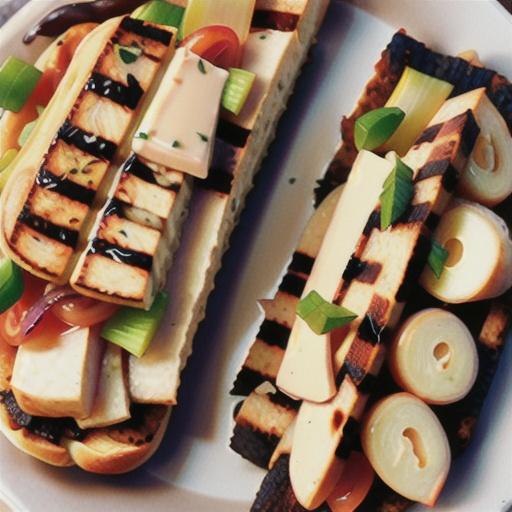 Grilled Tofu Sandwich