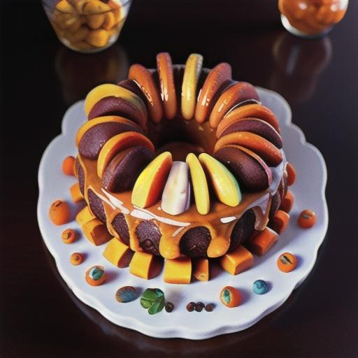 Carrot Bundt® Cake with Orange-Bourbon Glaze