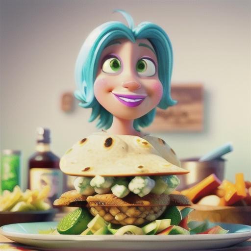 Tilapia Fish Tacos with Red Pepper-Lime Slaw and Blue Cheese Aioli