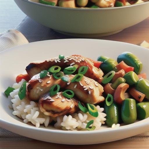 Honey Garlic Sesame Chicken