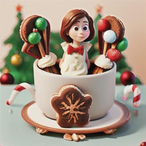 Gingerbread Hazelnut Cookies