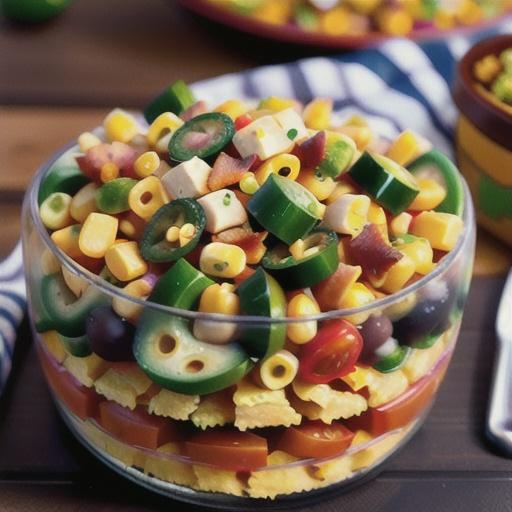 Mexican Cornbread Salad