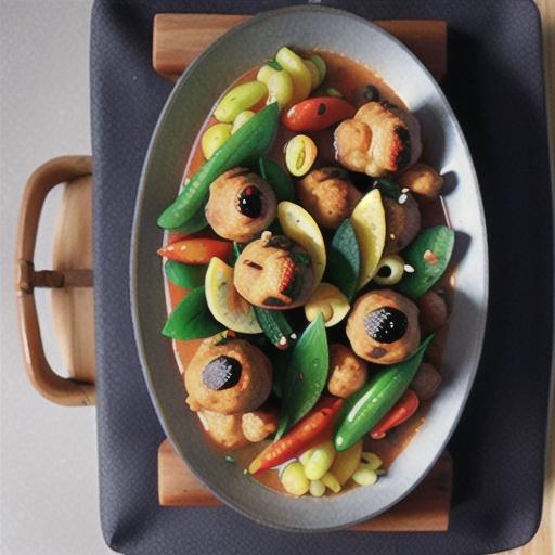 Lamb meatball tagine