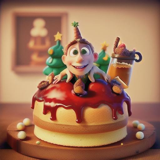 Pound Cake with Rum Topping