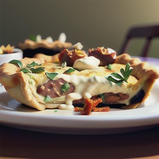 Sausage and Sun-Dried Tomato Quiche