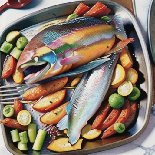 Steelhead Trout Sheet Pan Dinner