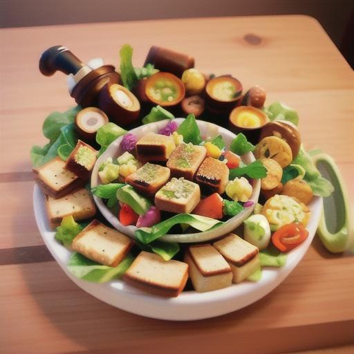 Hot Turkey Salad with Rosemary Biscuits