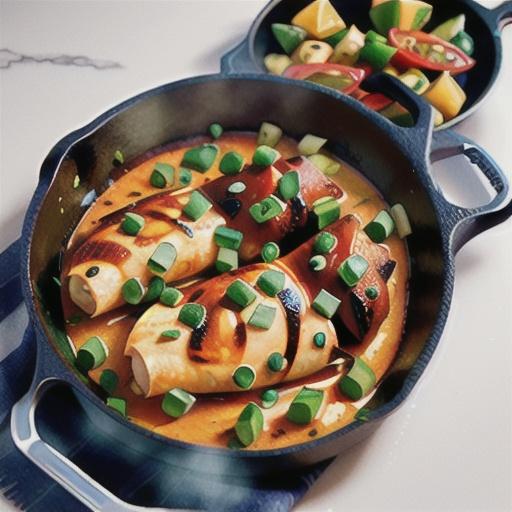 Easy Chicken Skillet Enchiladas