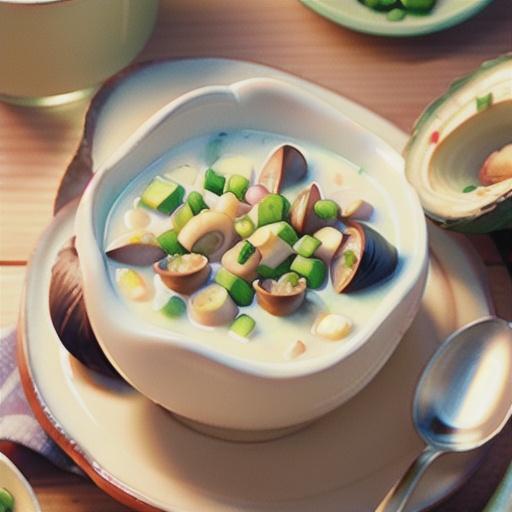 Clam Chowder with Artichokes