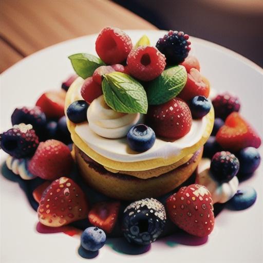 Berries and Cream Shortcake On The Go