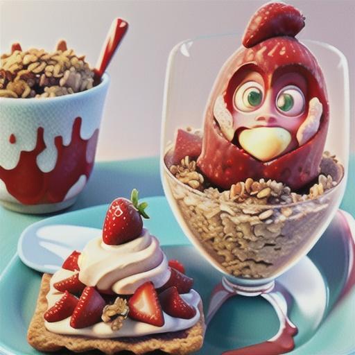 Strawberry nice cream