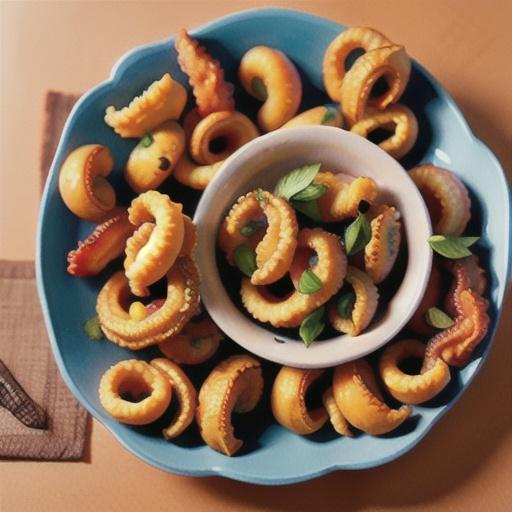 Deep-Fried Calamari Rings