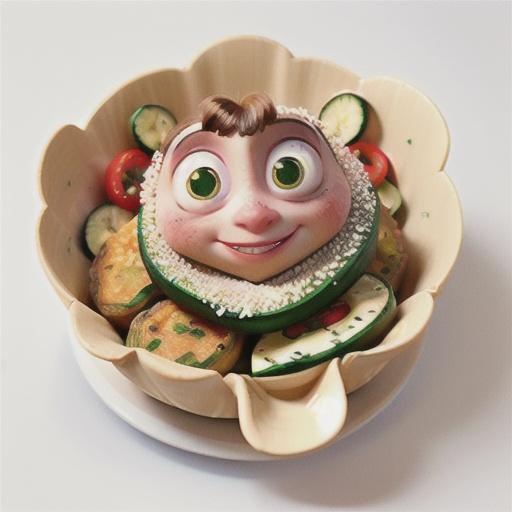 Lamb, zucchini and potato fritters